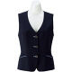 ボンマックス ベスト ネイビー×ブルー 7号 LV1751-28-7 1着（直送品）