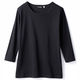 住商モンブラン Tシャツ（男女兼用） 8分袖 黒 L CE423-1（直送品）