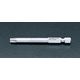 エスコ T20x70mm [Bore Torx]ドライバービット EA611GV-4 1セット(4本)（直送品）