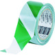 トラスコ中山 TRUSCO トラ表示テープ 50mm×25m ホワイト・グリーン TRTR-5025WG 1巻 765-4120（直送品）