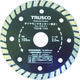 トラスコ中山 TRUSCO ダイヤモンドカッター 105X2TX7WX20H ウェーブ TDCW-105 1枚 768-3537（直送品）
