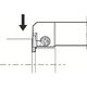 京セラ 外径浅溝入れホルダ KGBAS KGBASR2020K22-35 1個 645-1926（直送品）