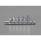 エスコ 1/4”DR [TORX]ソケットセット EA617XH 1セット（直送品）