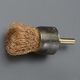 エスコ 25mm/6.35mm 軸付ワイヤーブラシ(ノンスパーキング) EA642KE-201 1個（直送品）