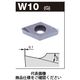 タンガロイ TACチップ(GB) DCGT070202LーW10:NS9530 1セット(10個:1個×10箱)（直送品）
