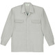 自重堂　制服百科　長袖オープンシャツ　グレー　Ｍ　7650（直送品）
