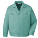 自重堂　制服百科　製品制電ストレッチブルゾン　スモークグリーン　ＥＬ　6700（直送品）