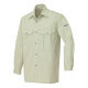 アイトス 長袖シャツ（厚地） クリーンアース L AZ545-005 1着（直送品）