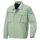 アイトス 長袖ブルゾン グリーン L AZ855-015 1着（直送品）