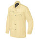 アイトス 長袖シャツ（薄地） イエロー 5L AZ5565-019 1着（直送品）