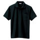 アイトス 吸汗速乾（クールコンフォート）ペン差し付半袖ポロシャツ（男女兼用） ブラック 5L AZ10601-010 1着（直送品）