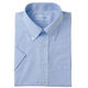 アイトス 半袖ボタンダウンシャツ サックス 3L AZ43108-007 1着（直送品）