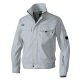 アイトス 長袖ストレッチブルゾン（男女兼用） シルバーグレー SS AZ60301-003 1着（直送品）