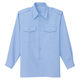 アイトス 長袖シャツ サックス 6L AZ67001-007 1着（直送品）
