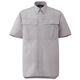 ミドリ安全 作業服 男女共用 春夏 半袖 シャツ GS571 6L シルバーグレー 3120114510 1点（直送品）