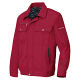 アイトス 長袖ブルゾンB ワインレッド×ブラック SS AZ6560-009 1着（直送品）
