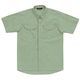 ミドリ安全 作業服 春夏 半袖 シャツ GS356 LL ライトグリーン 3120198606 1点（直送品）