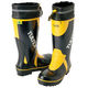 アイトス 安全ゴム長靴（糸入り） ネイビー×イエロー 29cm AZ4703-008 1足（直送品）