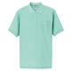 アイトス 半袖ポロシャツ（男女兼用） ミント 3S AZ7615-005 1着（直送品）