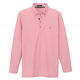 アイトス 部屋干しボタンダウン長袖ポロシャツ（男女兼用） ピンク S AZ7665-160 1着（直送品）