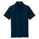 アイトス 部屋干しボタンダウン半袖ポロシャツ（男女兼用） ネイビー S AZ7667-008 1着（直送品）