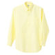 アイトス 長袖T/Cオックスボタンダウンシャツ（男女兼用） イエロー 5L AZ7822-019 1着（直送品）