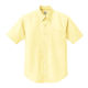 アイトス 半袖T/Cオックスボタンダウンシャツ（男女兼用） イエロー S AZ7823-019 1着（直送品）