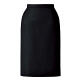 アイトス Pieds スカート ブラック 17号 HCS9550-099 1着（直送品）