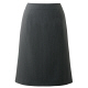 アイトス Pieds Aラインスカート チャコールグレー 9号 HCS9661-097 1着（直送品）
