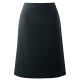 アイトス Pieds Aラインスカート ブラック 13号 HCS9661-099 1着（直送品）