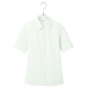 アイトス Pieds 半袖ブラウス グリーン 5号 HCB3500-040 1着（直送品）