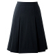 アイトス Pieds ソフトプリーツスカート ブラック 13号 HCS3602-099 1着（直送品）