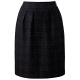 アイトス Pieds タックスカート ブラック 7号 HCS8110-099 1着（直送品）