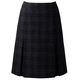 アイトス Pieds プリーツスカート ブラック 19号 HCS8111-099 1着（直送品）