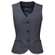 アイトス Pieds ベスト チャコールグレー 11号 HCV0310-097 1着（直送品）