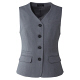 アイトス Pieds ベスト グレー 7号 HCV3600-090 1着（直送品）