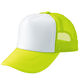 アイトス アメリカンメッシュキャップ フラッシュイエロー×ホワイト F AZMC30-018 1個（直送品）