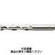 三興製作所(S&K) ハイススクエアエンドミル 2枚刃ロング刃 LVS2T10X30 1本（直送品）