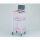 ダイドー パソコン処置カート 固定式 ピンク AO-KT-P 1個 8-8189-04（直送品）