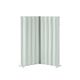アズワン 抗菌アコーディオンスクリーン コーナー パステルグリーン 1500(750×2)×1800 8-9922-06 1個（直送品）