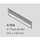 アズワン 救急カート［LUXE］用 仕切板（中段用・横） X-FD6 1セット（3枚） 8-1341-16（直送品）