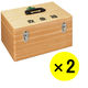 松吉医科器械 マイスコ木製救急箱（大） MY-4700 1箱（2個入） 10-3095-01　　マツヨシカタログ（直送品）