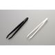 コクゴ PBTPピンセット KR 白 PBTP製 全長120mm 110-06601 1セット(2個)（直送品）