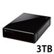 HDD (ハードディスク) 外付け 3TB USB3.0 暗号化 ブラック ELD-EEN030UBK エレコム 1台