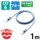 エレコム やわらかLANケーブル CAT6 1m ブルー LD-GPY/BU1 1個