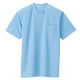 アイトス 吸汗速乾（クールコンフォート）半袖Tシャツ（ポケット付）（男女兼用） サックス S AZ-10576-007 1着（直送品）