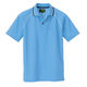 アイトス 制電半袖ポロシャツ（男女兼用） サックス M AZ-50005-007 1着（直送品）