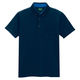 アイトス 制電半袖ポロシャツ（男女兼用） ネイビー LL AZ-50006-008 1着（直送品）