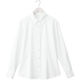 nuovo（ヌーヴォ）　長袖ブラウス　ホワイト　9号　フォーク　FB75577-1-9　1着