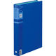 ライオン事務器 クリアーブック A4サイズS型 60枚 CR-60M ブルー 14365 1冊